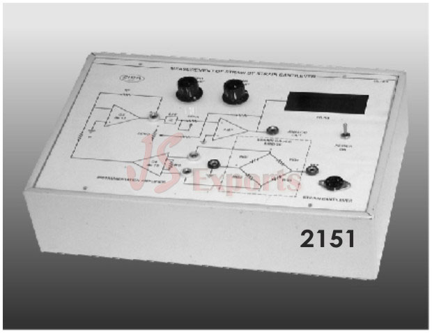 Measurement of Strain using Strain Cantilever